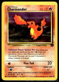 Charmander 50/82 Unlimited Team Rocket Pokemon TCG LP