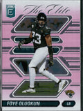 Foye Oluokun #4 The Elite Pink 2024 Donruss Elite Jacksonville Jaguars