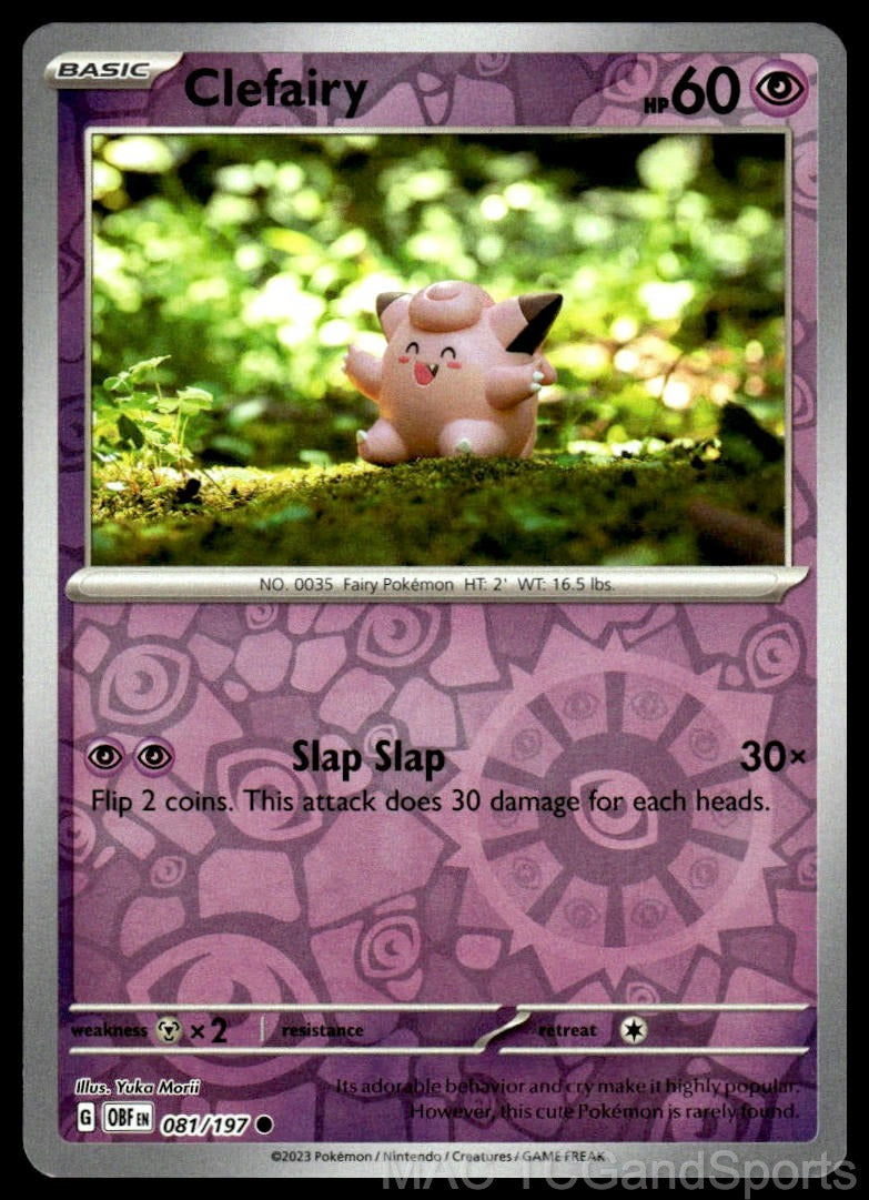 Clefairy 081/197 Reverse Holo