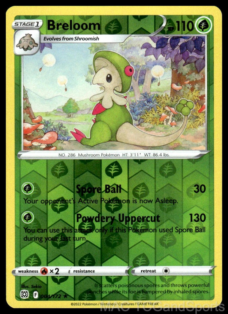 Breloom 004/172 Reverse Holo