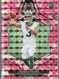 Jordan Travis #395 Mosaic Camo Pink 2024 Panini Mosaic New York Jets