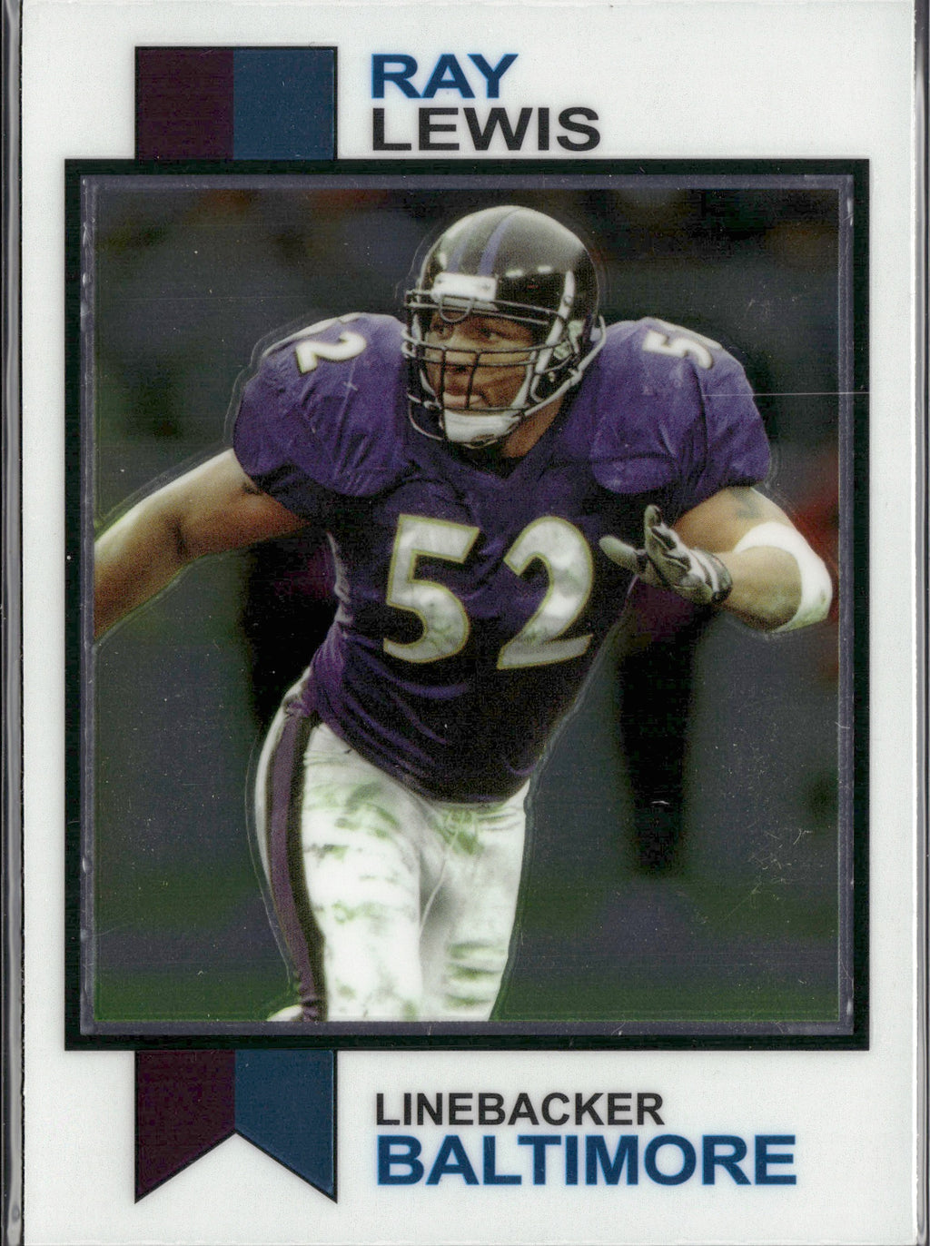 Ray Lewis #1973-2 1973 Topps Football 2023 Topps Composite Baltimore Ravens