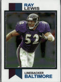 Ray Lewis #1973-2 1973 Topps Football 2023 Topps Composite Baltimore Ravens