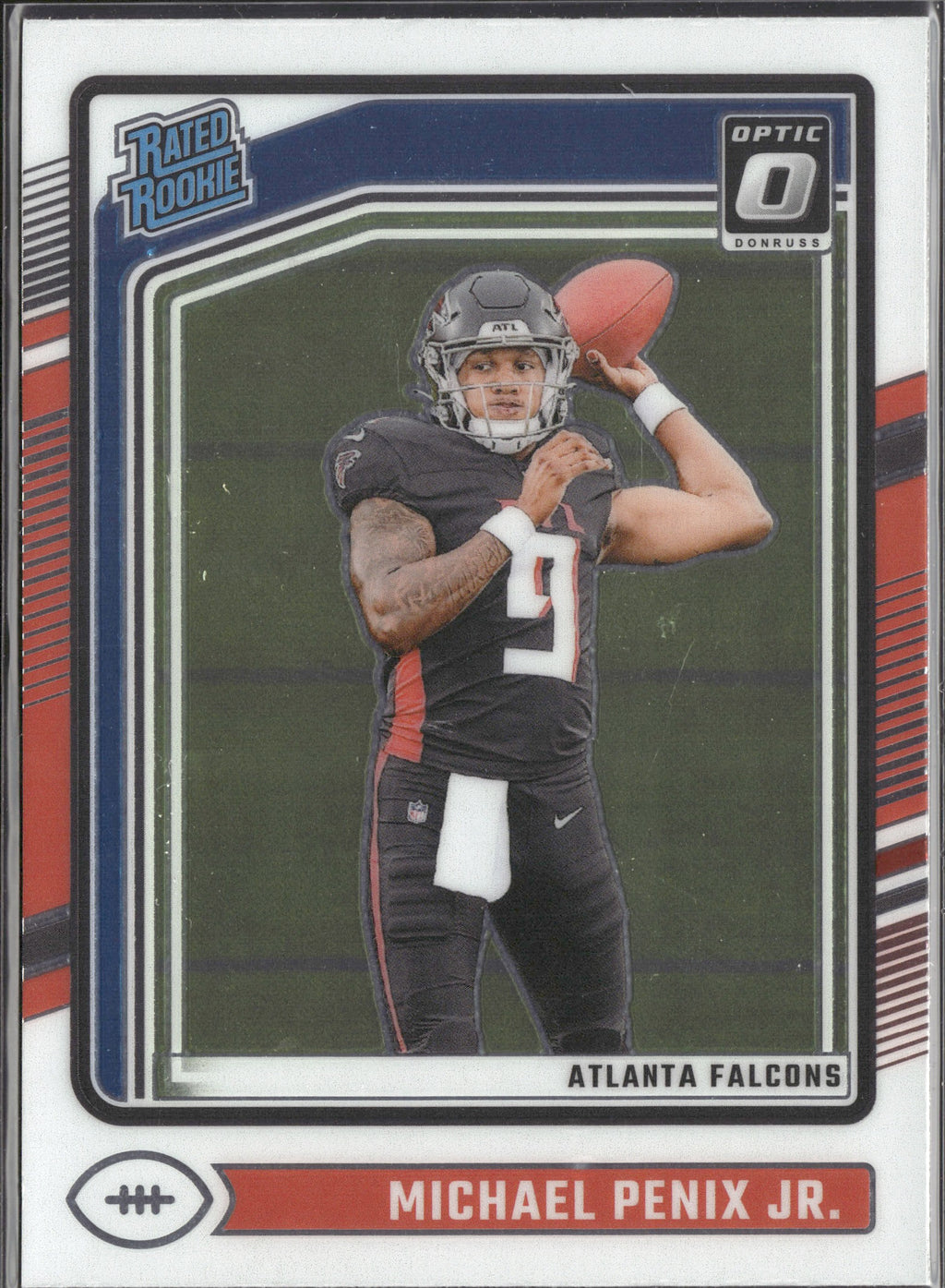 Michael Penix Jr. #279 2024 Donruss Optic Atlanta Falcons RC