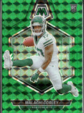 Malachi Corley #359 Mosaic Green 2024 Panini Mosaic New York Jets