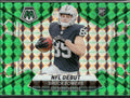 Brock Bowers #286 Mosaic Green 2024 Panini Mosaic Las Vegas Raiders