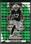 Davante Adams #208 Mosaic Green 2022 Panini Mosaic Las Vegas Raiders