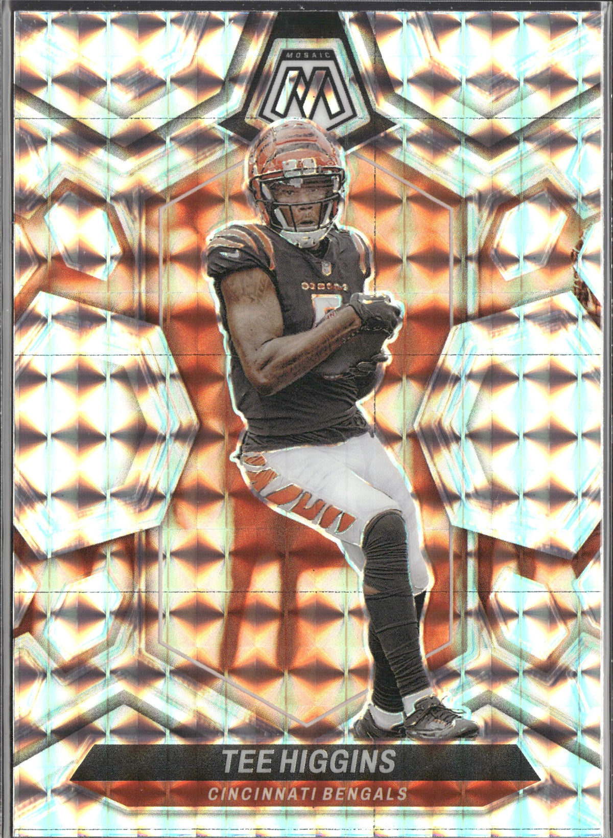 Tee Higgins #46 Mosaic 2024 Panini Mosaic Cincinnati Bengals