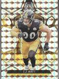 T.J. Watt #188 Mosaic 2024 Panini Mosaic Pittsburgh Steelers