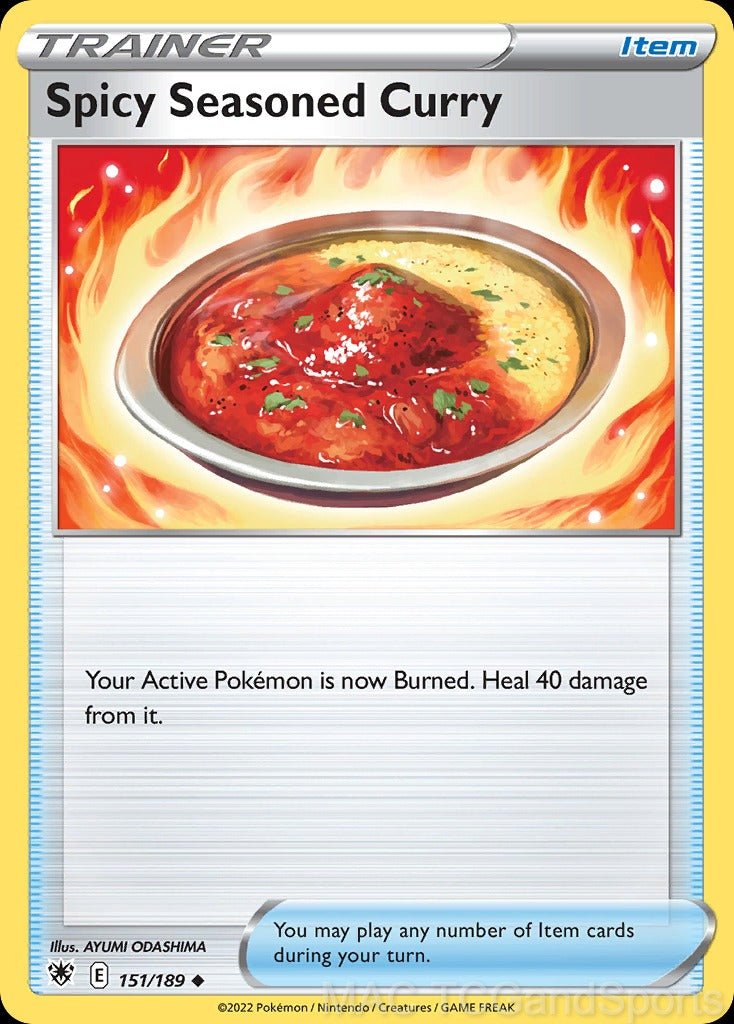 Spicy Seasoned Curry 151/189 Reverse Holo