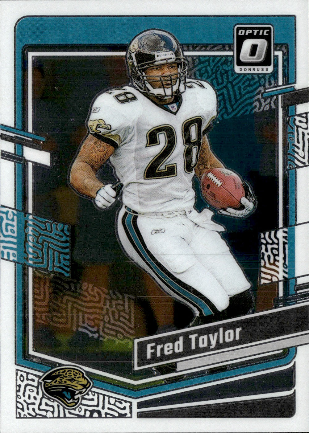 Fred Taylor #82 2023 Donruss Optic Jacksonville Jaguars