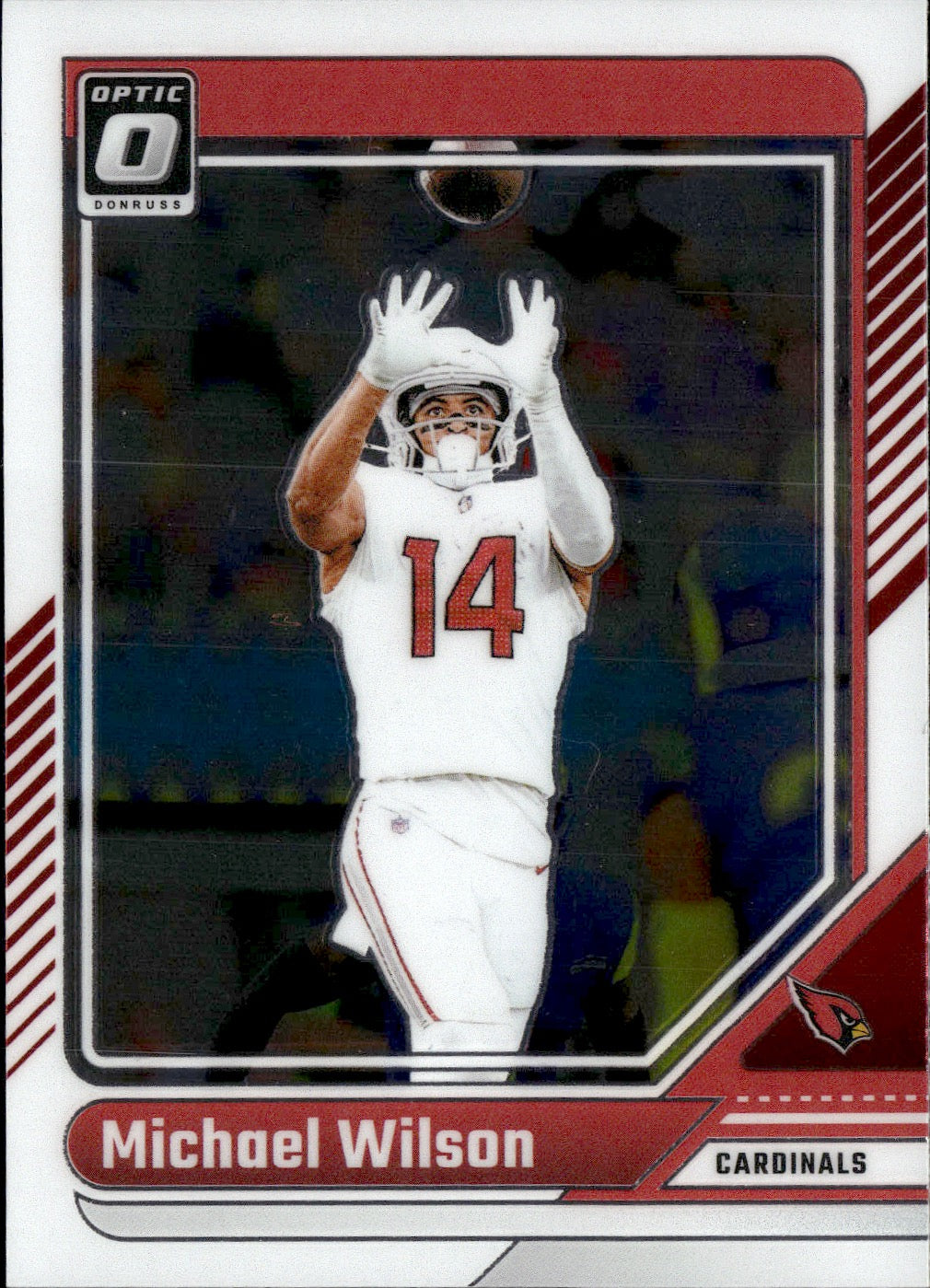 Michael Wilson #3 2024 Donruss Optic Arizona Cardinals