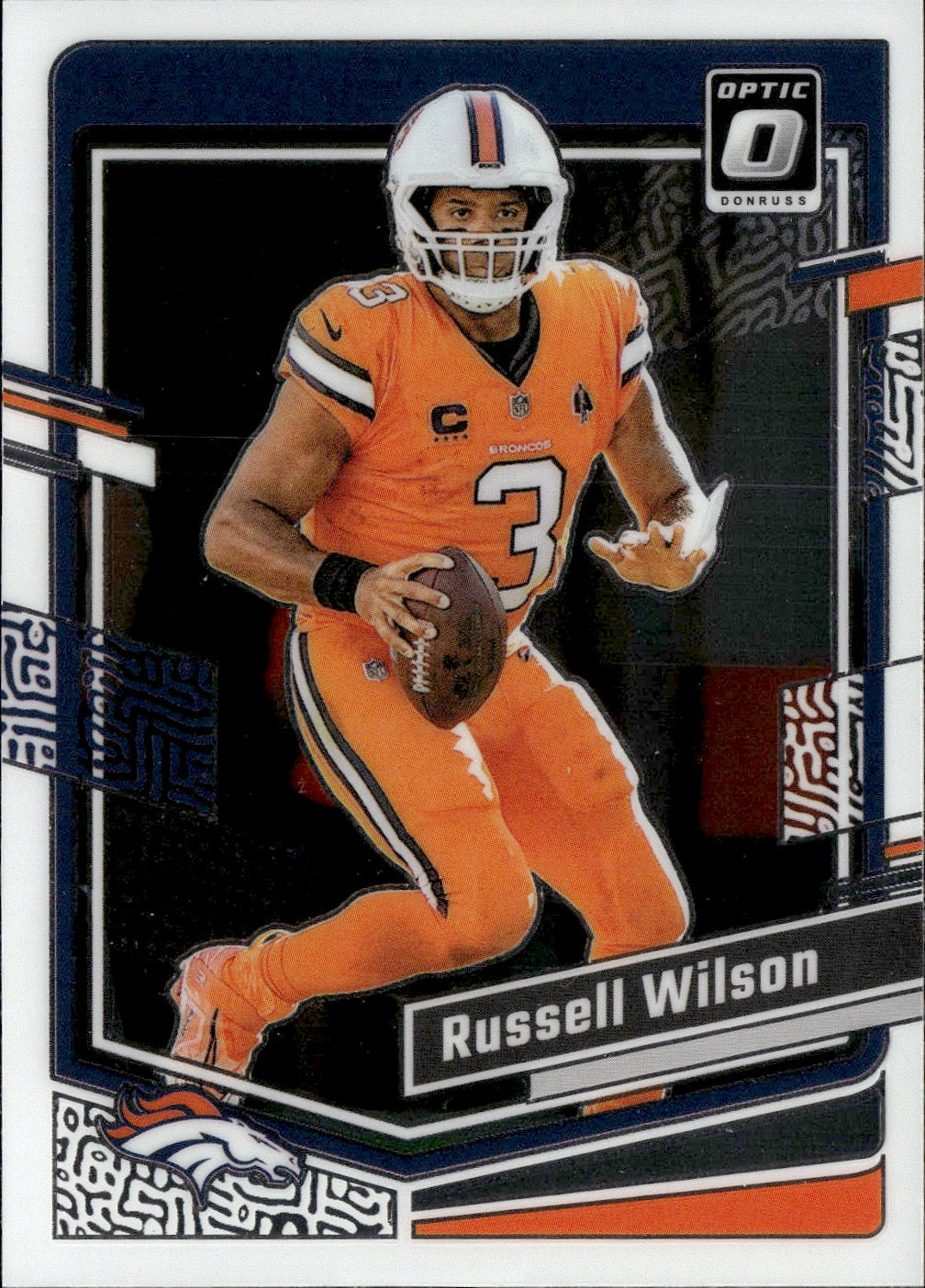 Russell Wilson #57 2023 Donruss Optic Denver Broncos