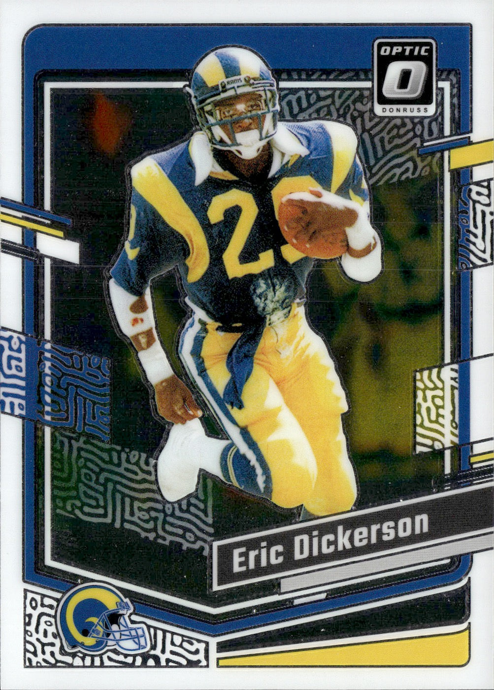 Eric Dickerson #111 2023 Donruss Optic Los Angeles Rams