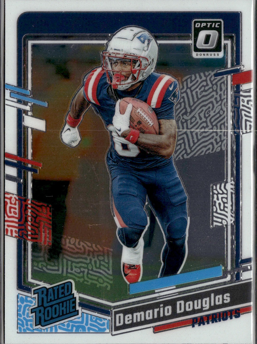 Demario Douglas #300 2023 Donruss Optic New England Patriots RC