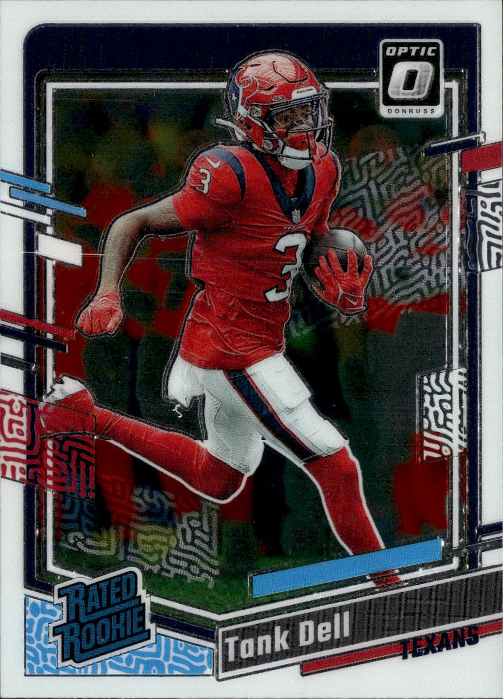 Tank Dell #245 2023 Donruss Optic Houston Texans RC