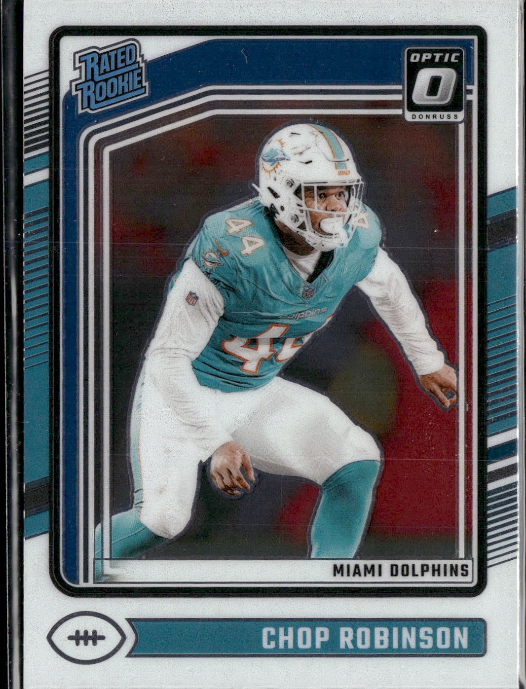 Chop Robinson #219 2024 Donruss Optic Miami Dolphins RC
