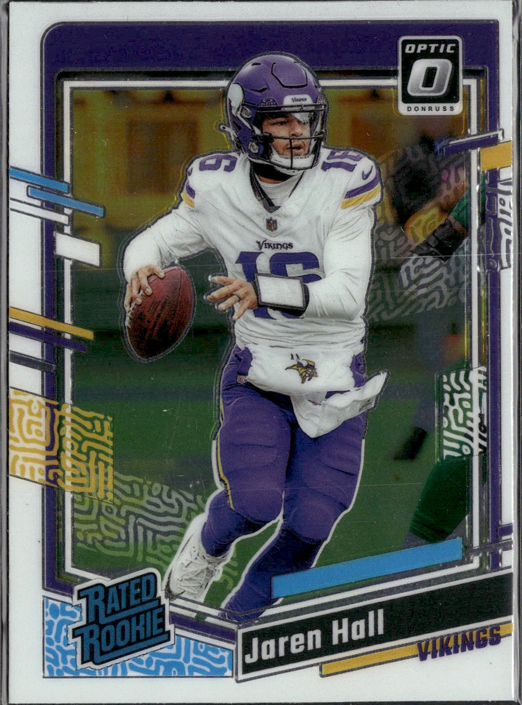 Jaren Hall #270 2023 Donruss Optic Minnesota Vikings RC