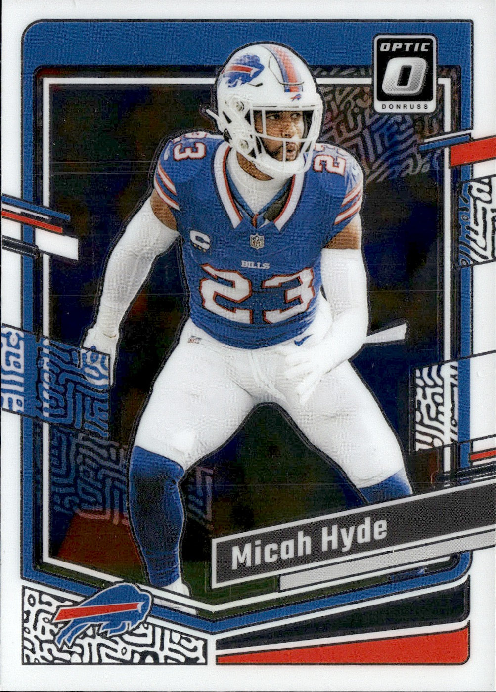 Micah Hyde #23 2023 Donruss Optic Buffalo Bills