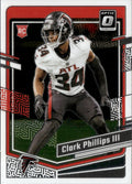Clark Phillips III #8 2023 Donruss Optic Atlanta Falcons