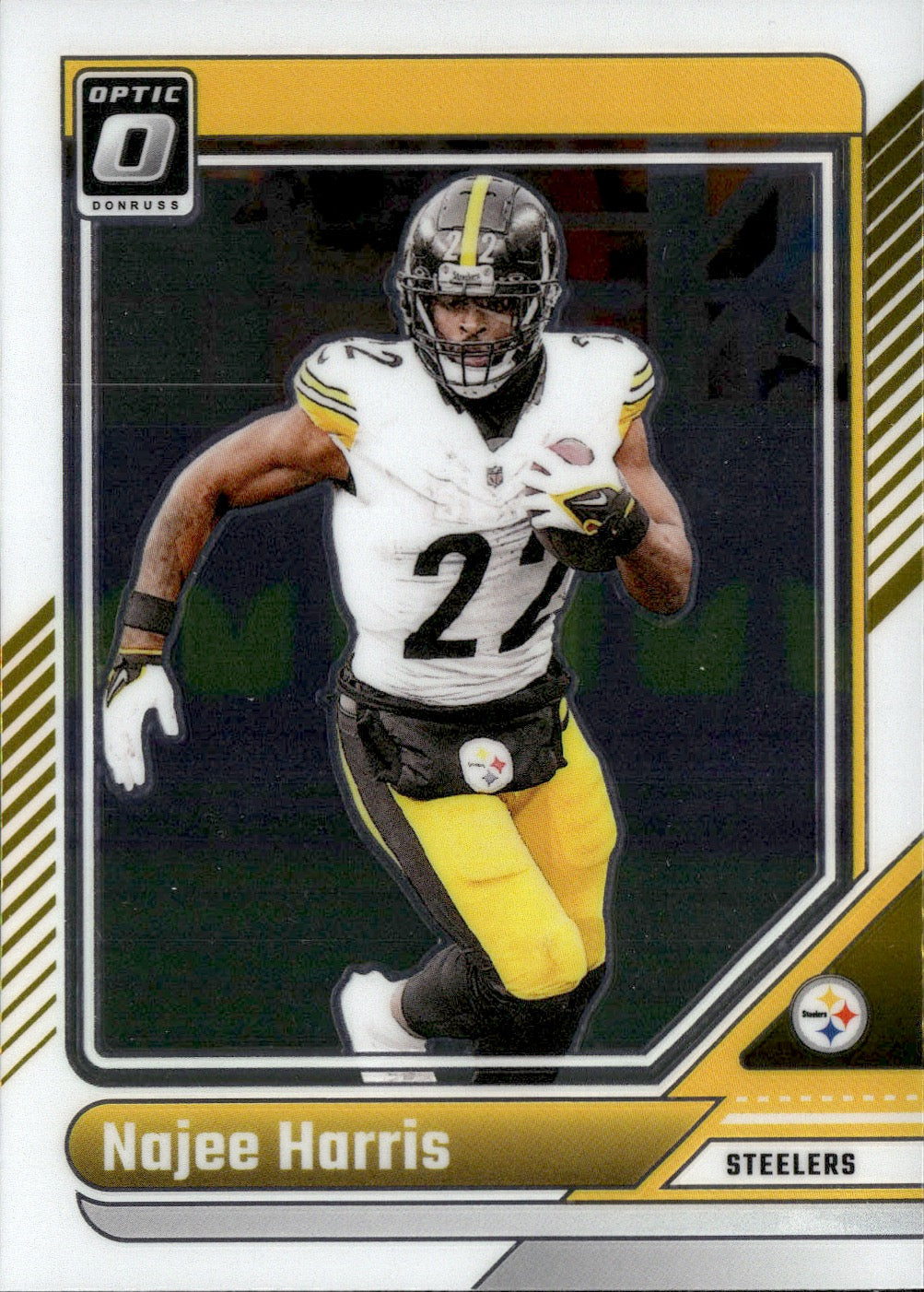 Najee Harris #165 2024 Donruss Optic Pittsburgh Steelers
