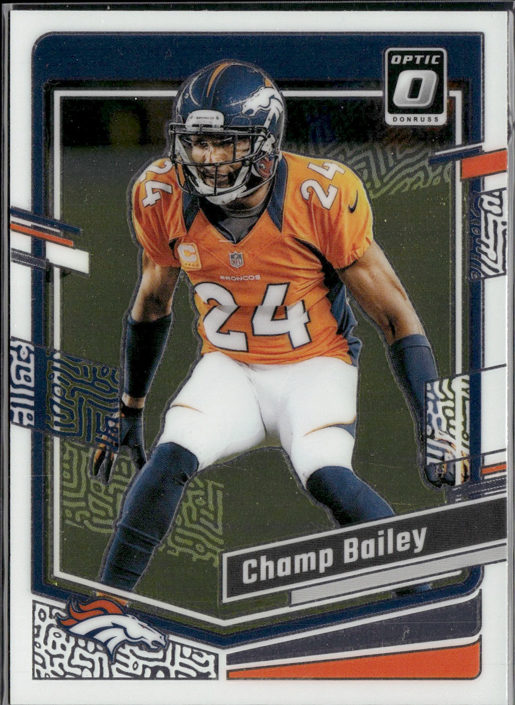 Champ Bailey #52 2023 Donruss Optic Denver Broncos