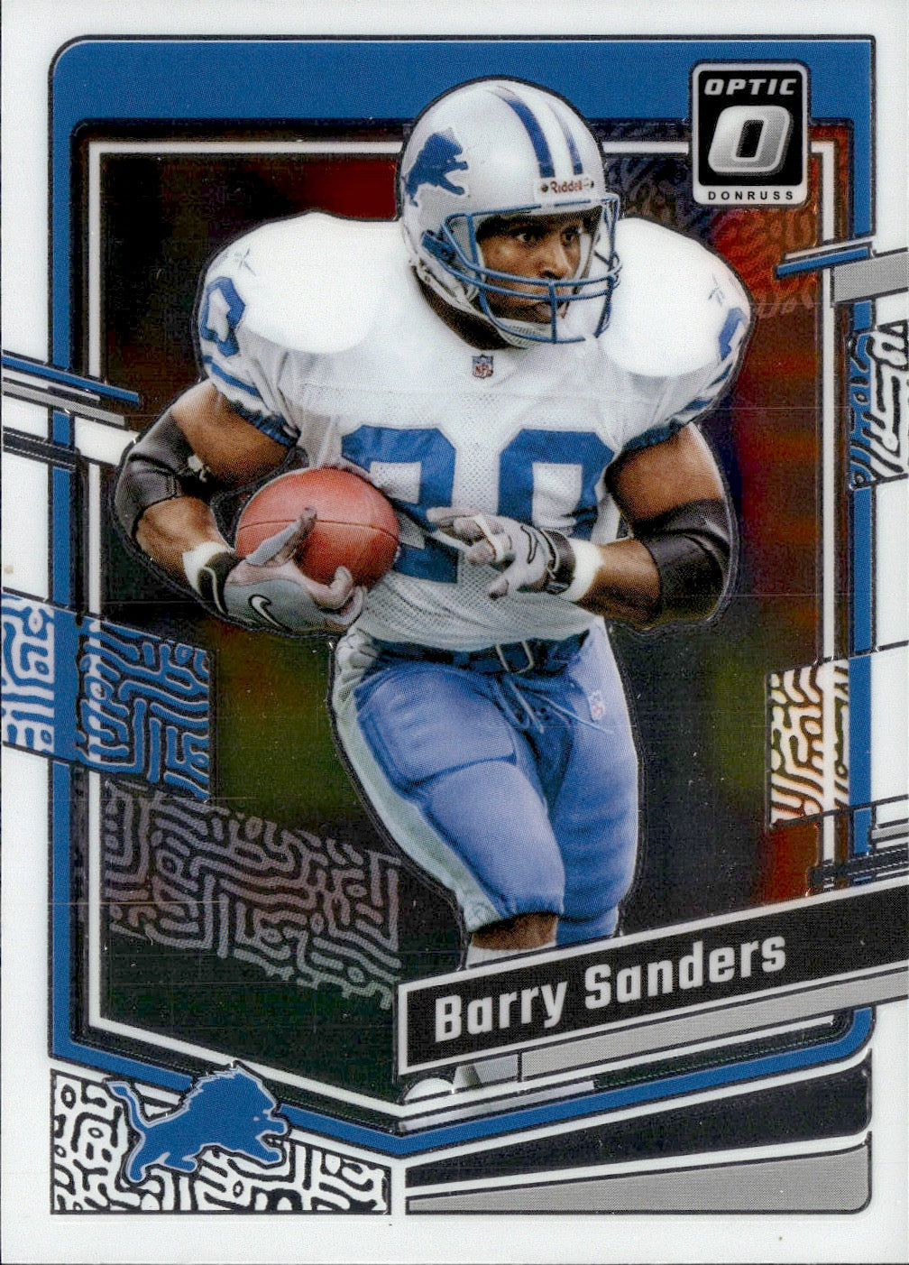 Barry Sanders #60 2023 Donruss Optic Detroit Lions