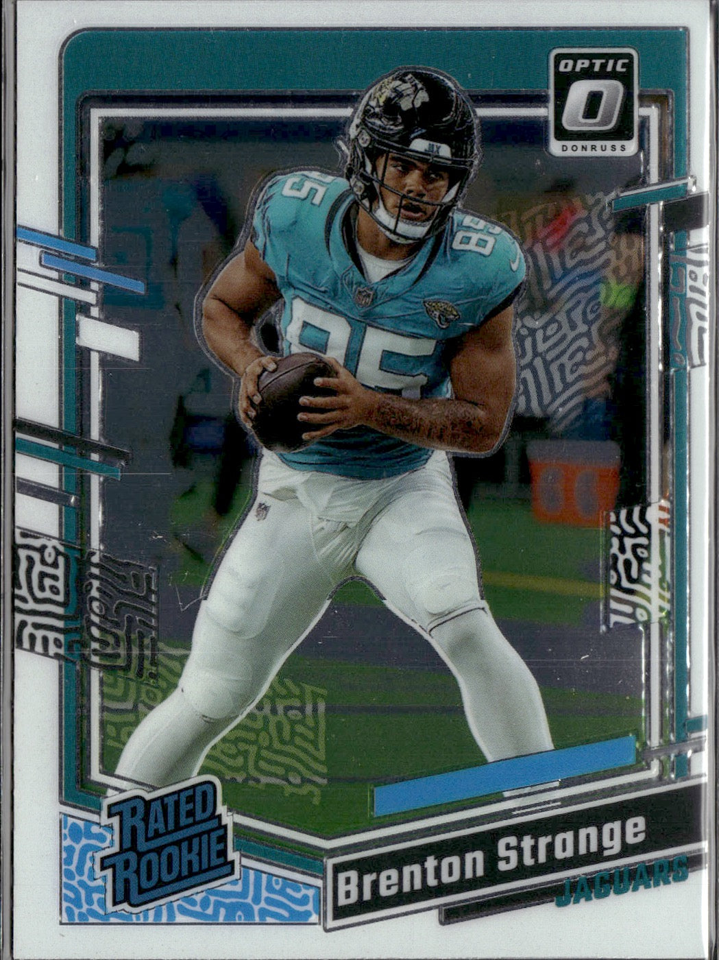 Brenton Strange #251 2023 Donruss Optic Jacksonville Jaguars RC