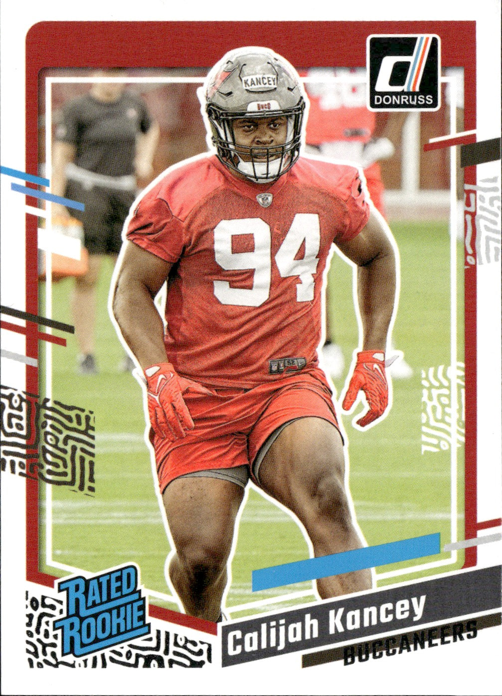 Calijah Kancey #393 2023 Donruss Tampa Bay Buccaneers RC