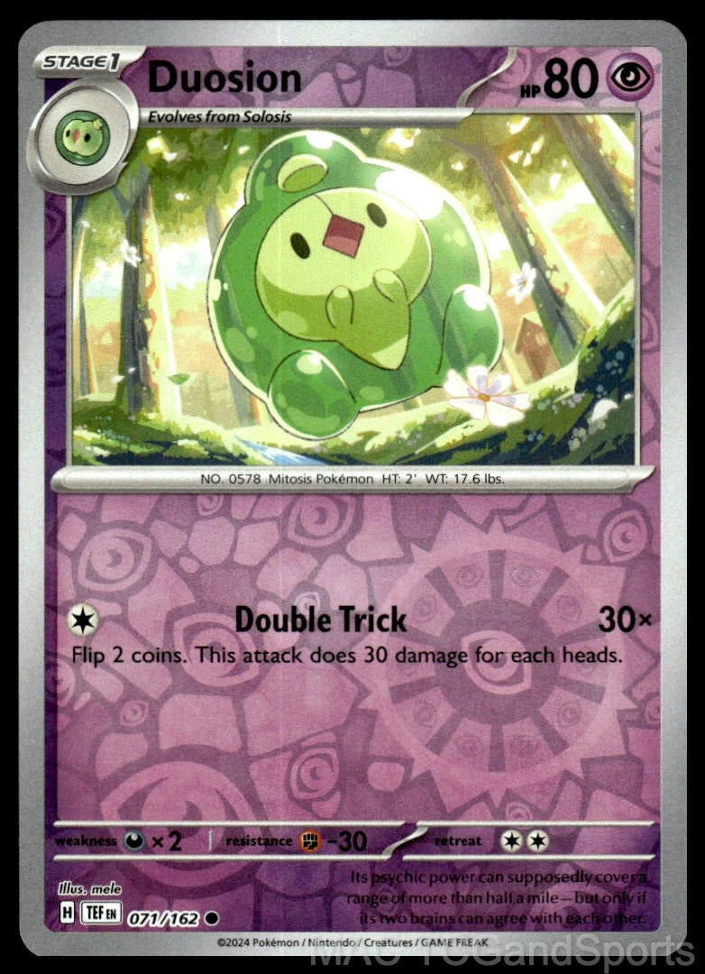 Duosion 071/162 Reverse Holo