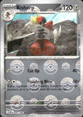 Bisharp (Poke Ball Pattern) 065/086 Holo Black Bolt Pokemon TCG NM