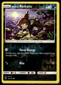 Alolan Rattata 81/147 Reverse Holo Burning Shadows Pokemon TCG LP