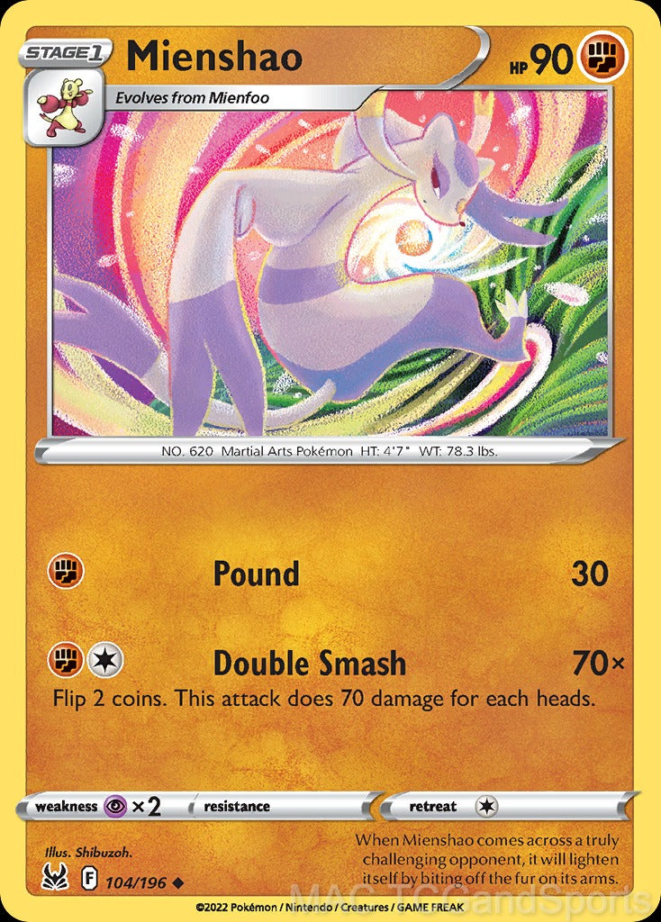 Mienshao 104/196 Reverse Holo