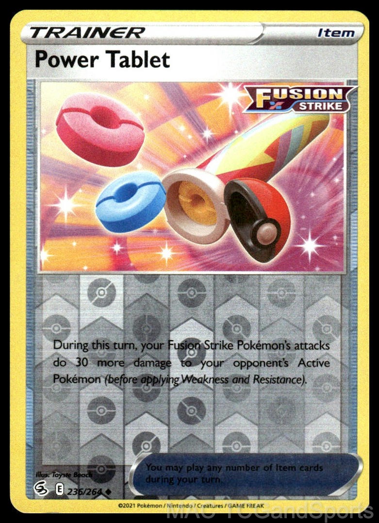Power Tablet 236/264 Reverse Holo