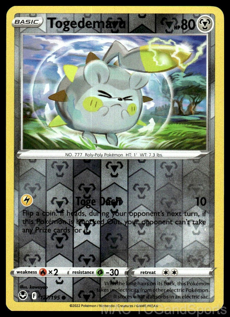 Togedemaru 127/195 Reverse Holo