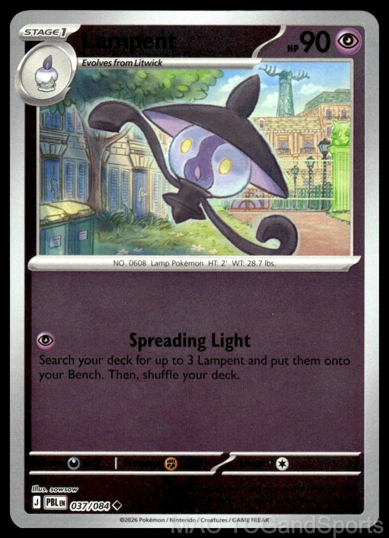 Lampent 037/084 Reverse Holo