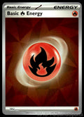 Basic Fire Energy 010 Holo Scarlet & Violet Energies Pokemon TCG NM