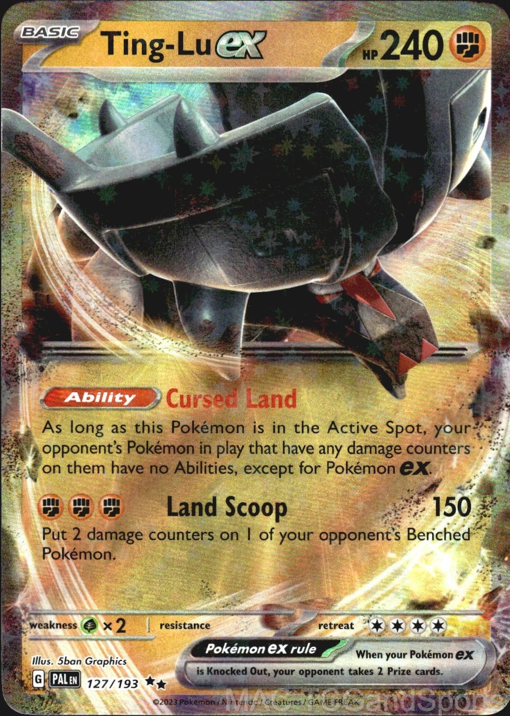 Ting-Lu ex 127/193 Holo Paldea Evolved Pokemon TCG NM
