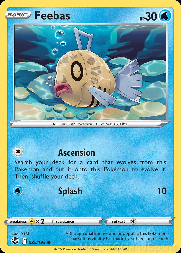 Feebas 039/195 Reverse Holo