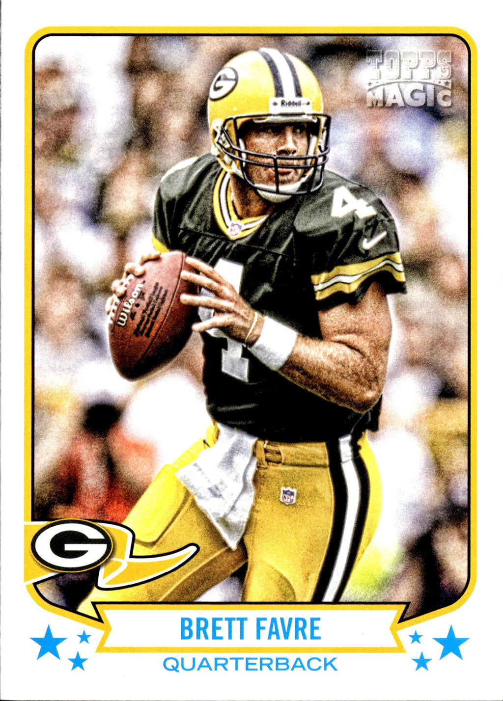Brett Favre #21 2013 Topps Magic Green Bay Packers