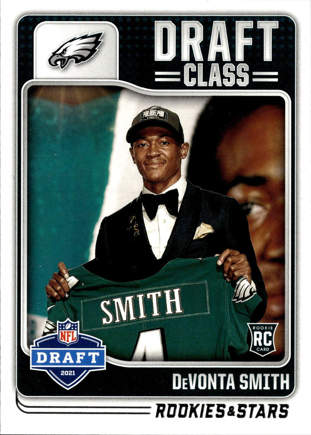 DeVonta Smith #DC-8 Draft Class 2021 Panini Rookies & Stars Philadelphia Eagles
