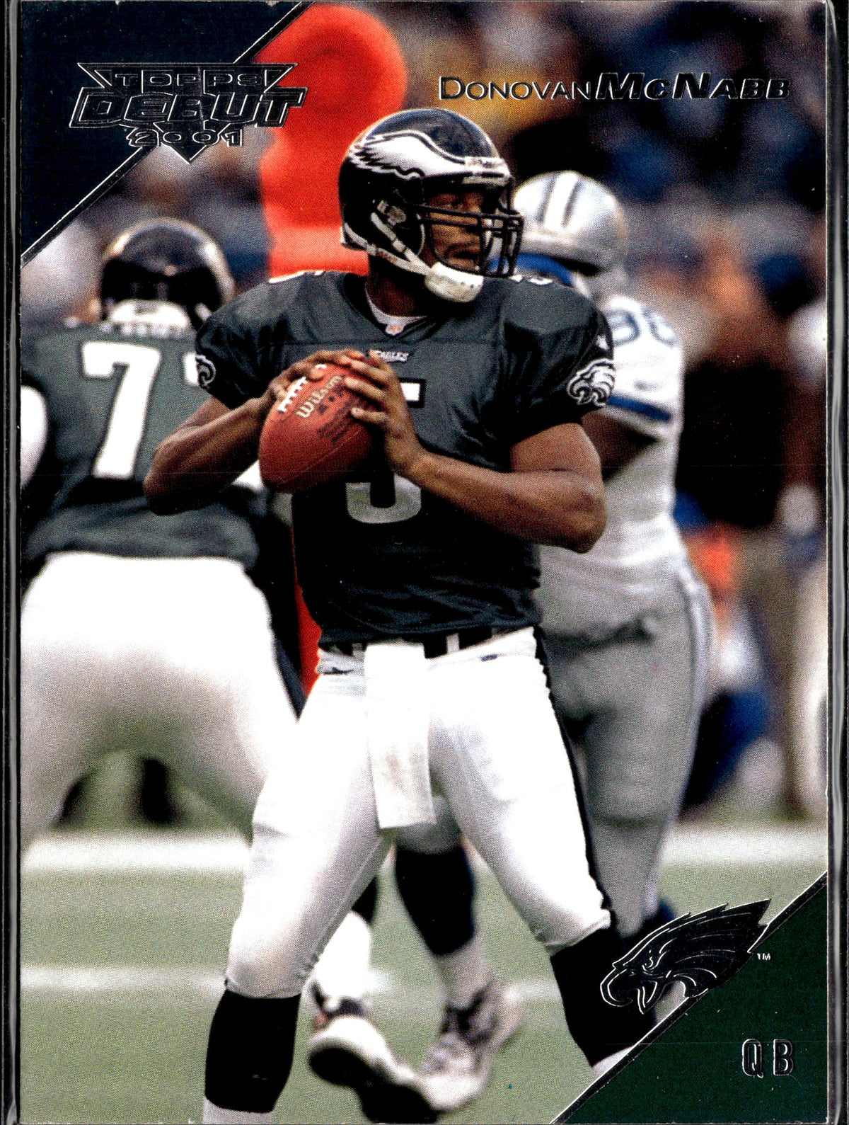 Donovan McNabb #61 2001 Topps Debut Philadelphia Eagles