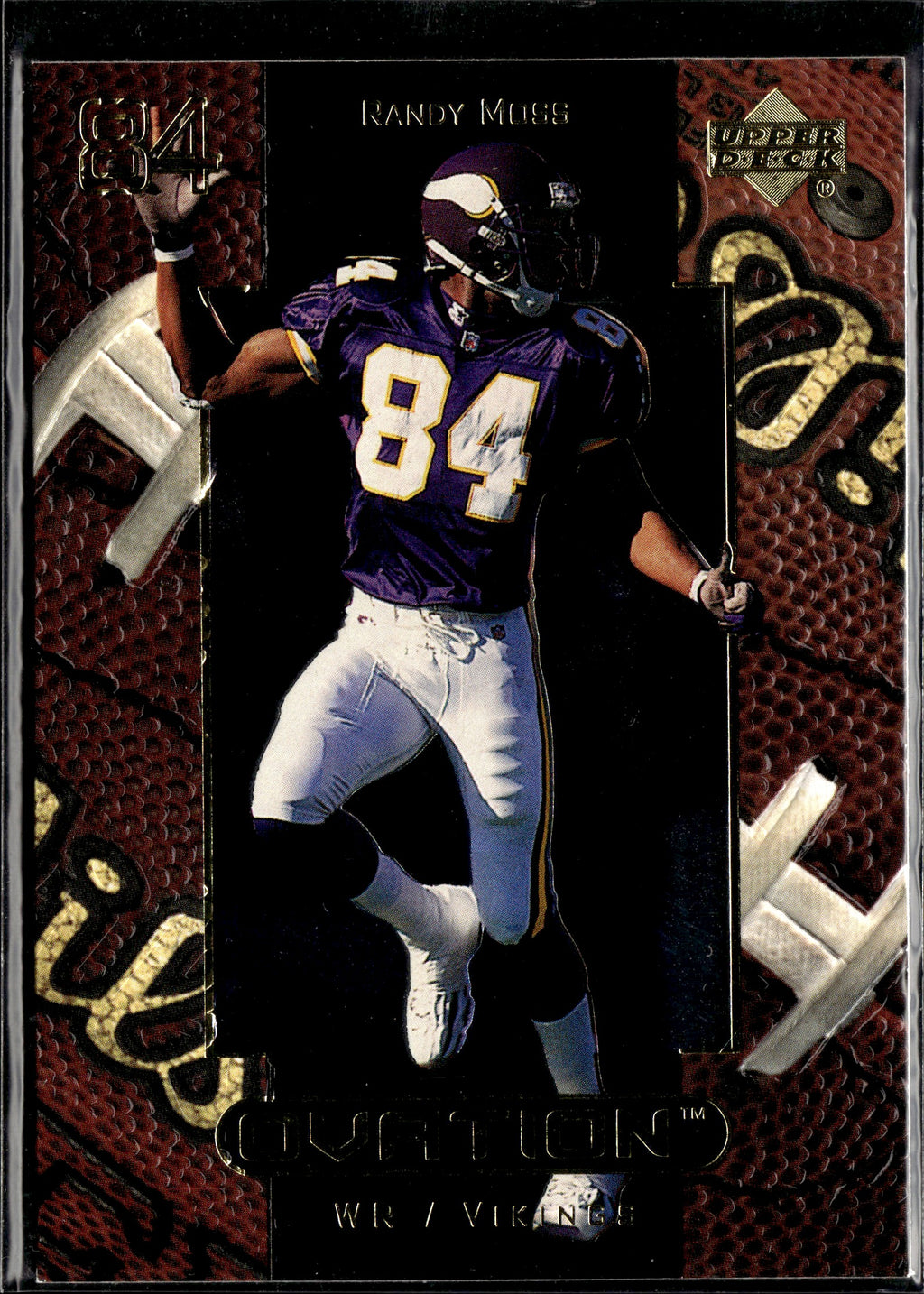 Randy Moss #32 1999 Upper Deck Ovation Minnesota Vikings