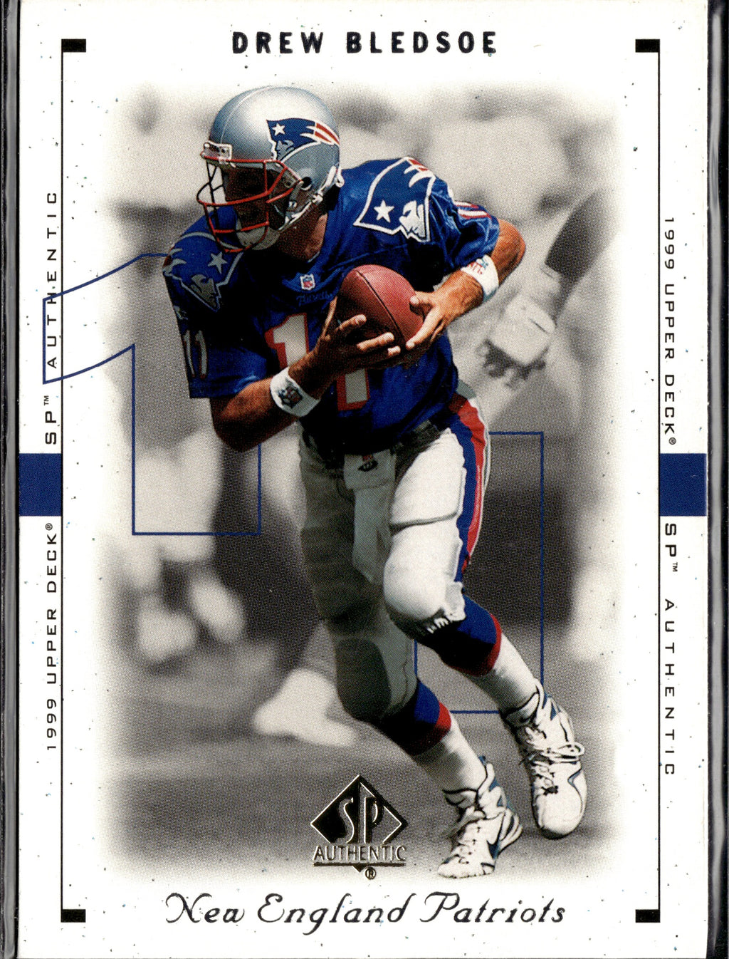 Drew Bledsoe #50 1999 SP Authentic New England Patriots