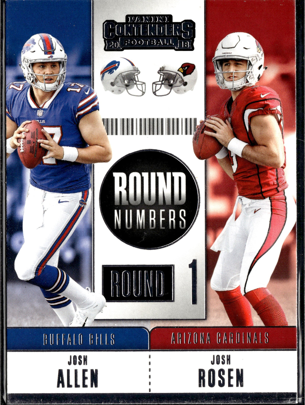 Josh Allen / Josh Rosen #RNA-AR Round Numbers 2018 Panini Contenders