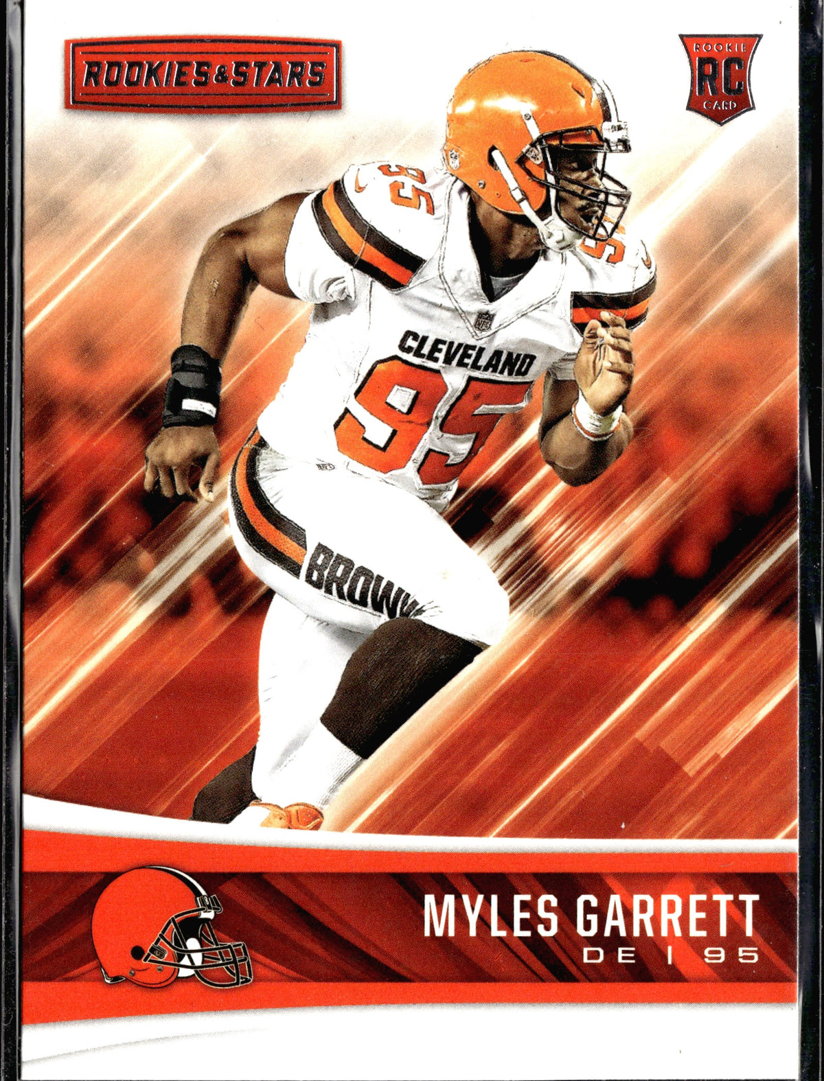 Myles Garrett #202 2017 Panini Rookies & Stars Cleveland Browns RC