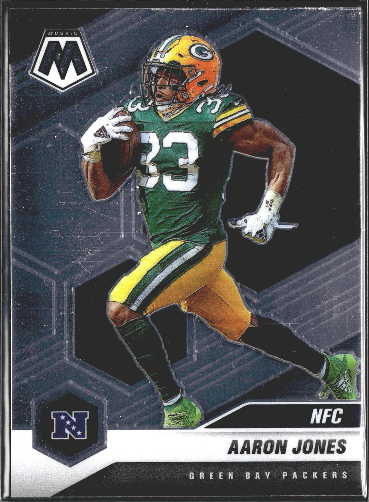 Aaron Jones #212 2021 Panini Mosaic Green Bay Packers