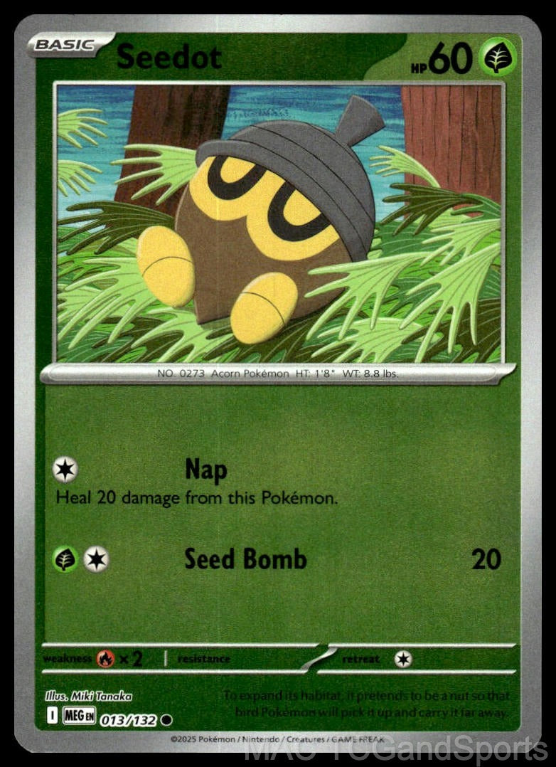 Seedot 013/132 Reverse Holo