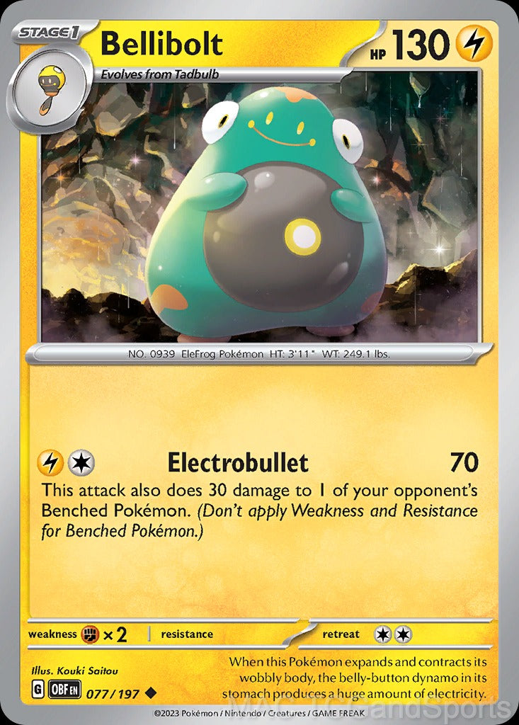 Bellibolt 077/197 Reverse Holo