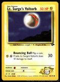 Lt. Surge's Voltorb 86/132 Unlimited Gym Challenge Pokemon TCG LP
